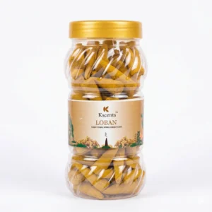 Natural Loban Dhoop Cones - 100 Cones